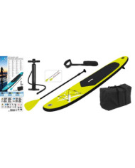 XQ Max Planche à pagaie gonflable 285 cm Vert citron et noir | Mobilier & Déco