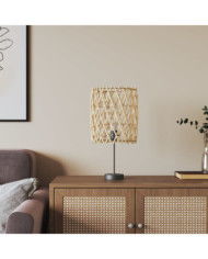 Abat-jour Ø23x28 cm osier | Mobilier & Déco