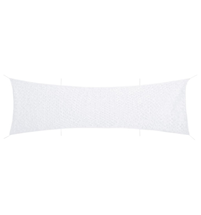 Filet de camouflage avec sac de rangement 706x140 cm blanc | Mobilier & Déco
