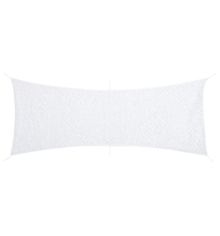 Filet de camouflage avec sac de rangement 525x205 cm blanc | Mobilier & Déco