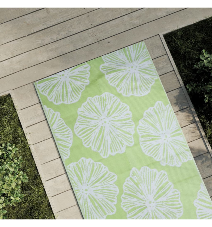 Tapis d'extérieur ARAKIL vert 80x250 cm PP | Mobilier & Déco
