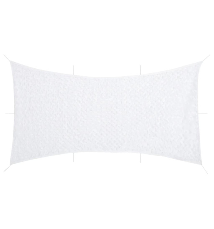 Filet de camouflage avec sac de rangement 600x414 cm blanc | Mobilier & Déco