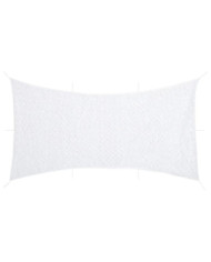 Filet de camouflage avec sac de rangement 600x414 cm blanc | Mobilier & Déco