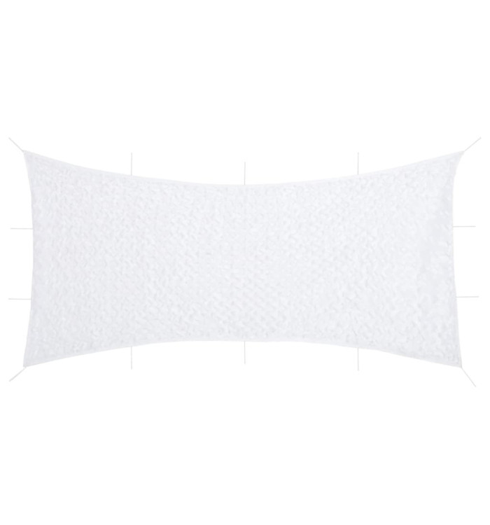 Filet de camouflage avec sac de rangement 833x609 cm blanc | Mobilier & Déco