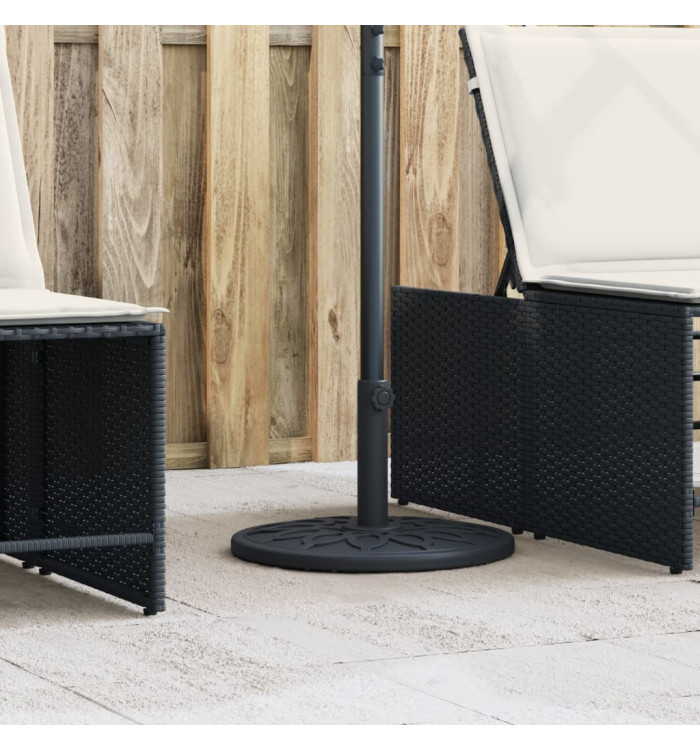 Base de parasol pour mâts Ø38 / 48 mm 12 kg rond | Mobilier & Déco