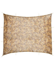 Filet de camouflage avec sac de rangement 729x602 cm sable | Mobilier & Déco