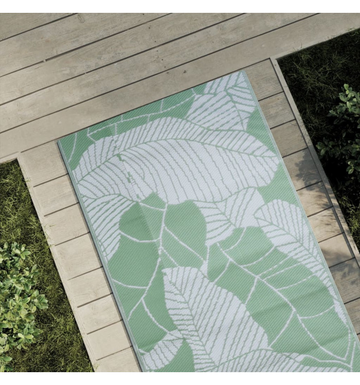 Tapis d'extérieur ARAKIL vert 80x150 cm PP | Mobilier & Déco