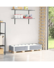 Collier de palette gris 150x50 cm bois de pin solide | Mobilier & Déco