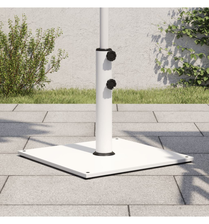 Base de parasol pour mâts Ø32/38/48 mm 17 kg carré | Mobilier & Déco