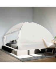 Moustiquaire mongole avec portes 220 maille blanc 200x200x135cm | Mobilier & Déco