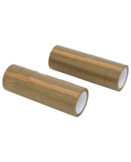 Ruban d'emballage 12 pcs marron 48 mm x 66 m | Mobilier & Déco