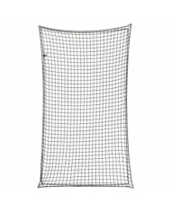 Filet pour remorque avec corde élastique noir 6x3,5 m PP | Mobilier & Déco