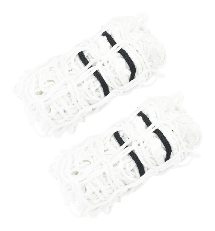 Filets à foin 2 pcs carré blanc 75x75 cm PP | Mobilier & Déco