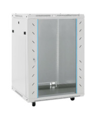 Coffret de réseau 15U 19" IP20 gris 53x40x80 cm | Mobilier & Déco