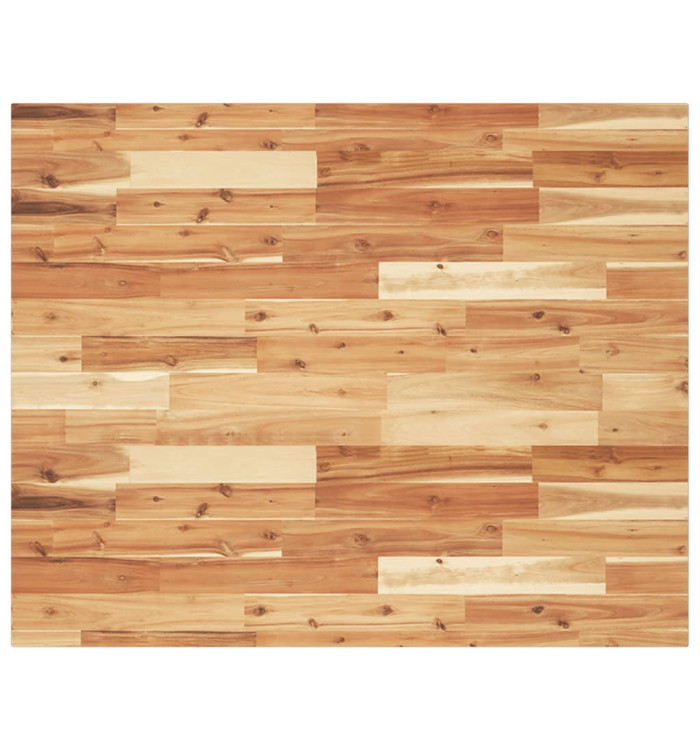 Dessus de bureau fini à l'huile 100x80x2cm bois d'acacia massif | Mobilier & Déco