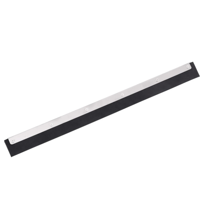 Tête de raclette de sol 45,5x2x5 cm acier et caoutchouc | Mobilier & Déco