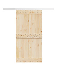 Kit de quincaillerie de porte coulissante alliage d'aluminium | Mobilier & Déco