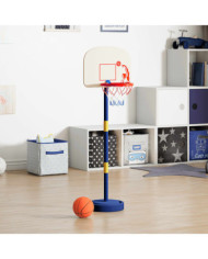 Support de jeu de basket-ball avec ballon et pompe 90/121 cm | Mobilier & Déco