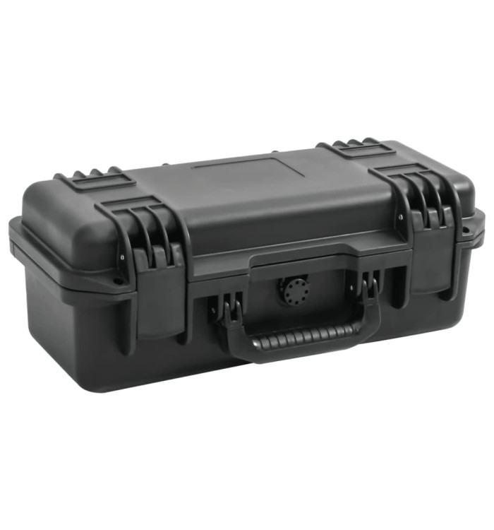 Valise de vol portable Noir 46,5x21,5x17,5 cm PP | Mobilier & Déco