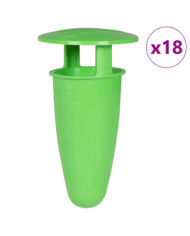 Pièges à limaces et escargots 18 pcs vert | Mobilier & Déco