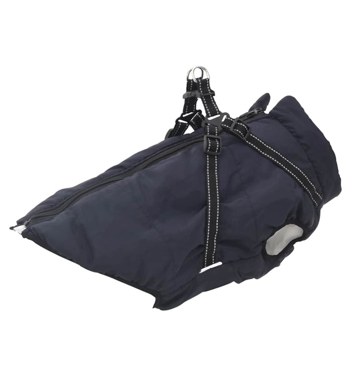 Manteau pour chiens avec harnais imperméable réfléchissant L48 | Mobilier & Déco