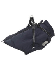 Manteau pour chiens avec harnais imperméable réfléchissant L48 | Mobilier & Déco
