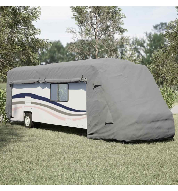 Housse de camping-car gris 970x235x275 cm tissu non tissé | Mobilier & Déco
