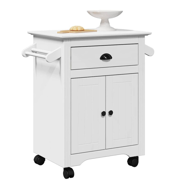  Chariot de cuisine BODO blanc 72x45x80 cm | Mobilier & Déco