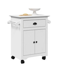  Chariot de cuisine BODO blanc 72x45x80 cm | Mobilier & Déco