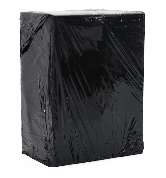 Film étirable 6 pcs noir 23 μm 50 cm x 300 m | Mobilier & Déco