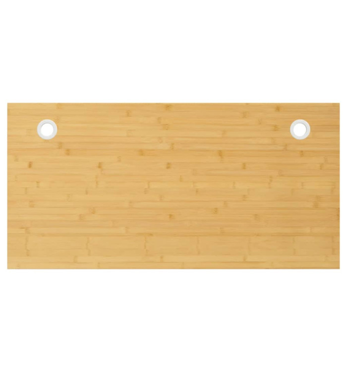 Dessus de bureau 100x50x2,5 cm bambou | Mobilier & Déco
