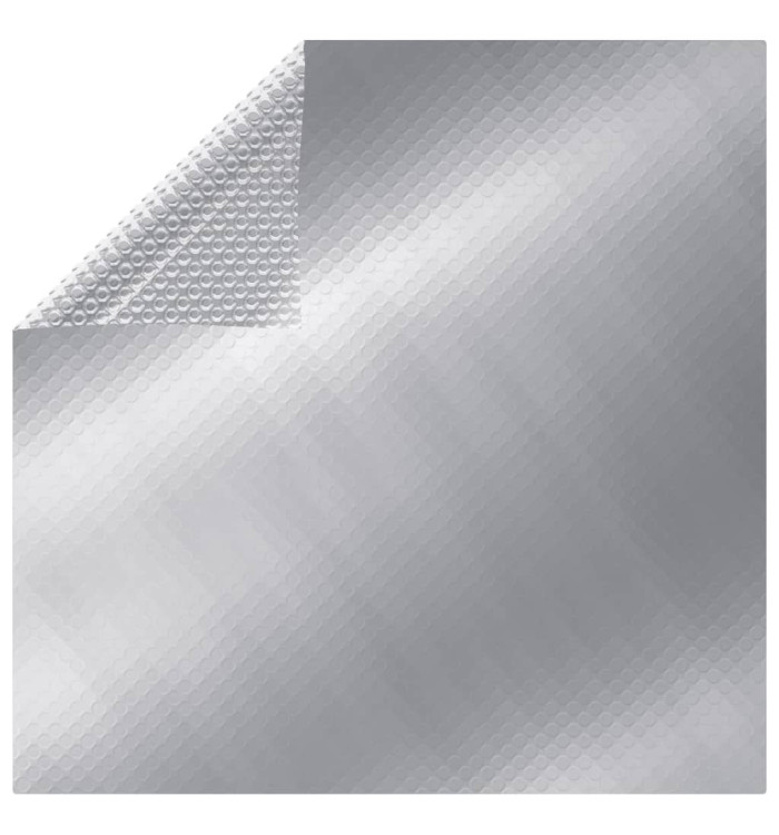 Couverture de piscine Argenté 549x274 cm PE | Mobilier & Déco