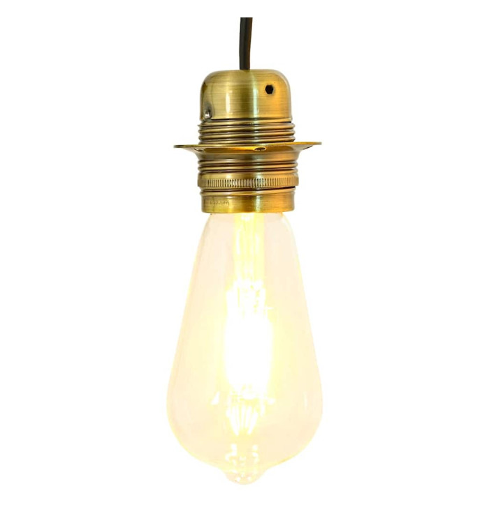 Douilles de lampe 2 pcs bronze E27 | Mobilier & Déco