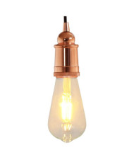 Douilles de lampe 2 pcs bronze or rose E27 | Mobilier & Déco