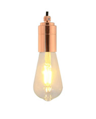 Douilles de lampe 2 pcs bronze or rose E27 | Mobilier & Déco