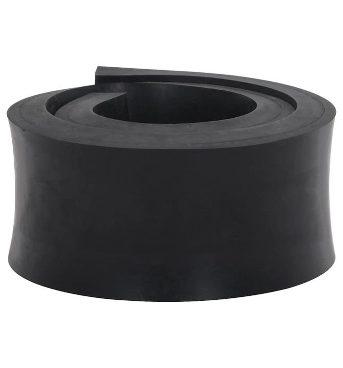 Bordure en caoutchouc de chasse-neige noir 100x10x2 cm | Mobilier & Déco