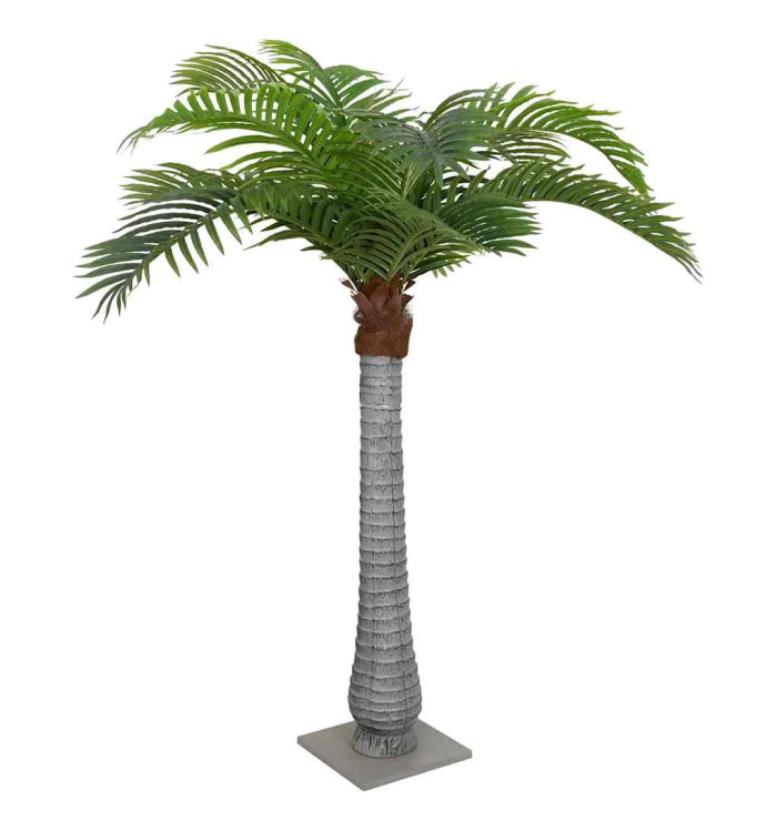 Palmier artificiel 15 feuilles 200 cm vert | Mobilier & Déco