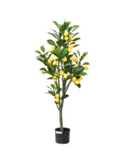 Citronnier artificiel 136 feuilles 120 cm vert | Mobilier & Déco