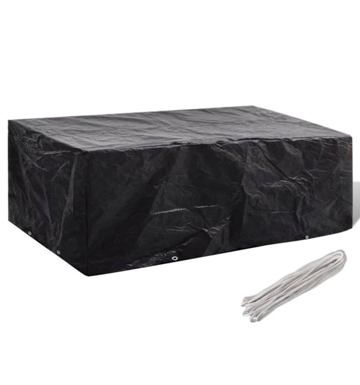 Housse de salon de jardin 8 œillets 200 x 160 x 70 cm | Mobilier & Déco