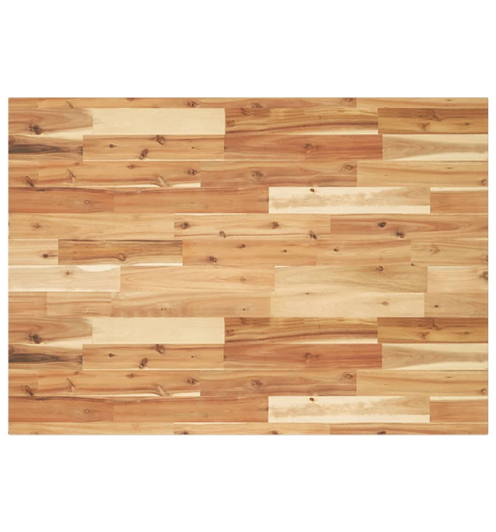 Dessus de bureau fini à l'huile 80x70x2 cm bois d'acacia massif | Mobilier & Déco