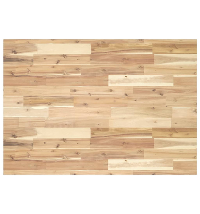 Dessus de bureau non traité 80x70x2 cm bois d'acacia massif | Mobilier & Déco