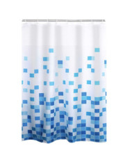 RIDDER Rideau de douche Cubes Textile | Mobilier & Déco
