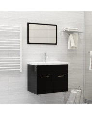 Lavabo encastré avec robinet 61x39x18 cm Céramique Blanc | Mobilier & Déco