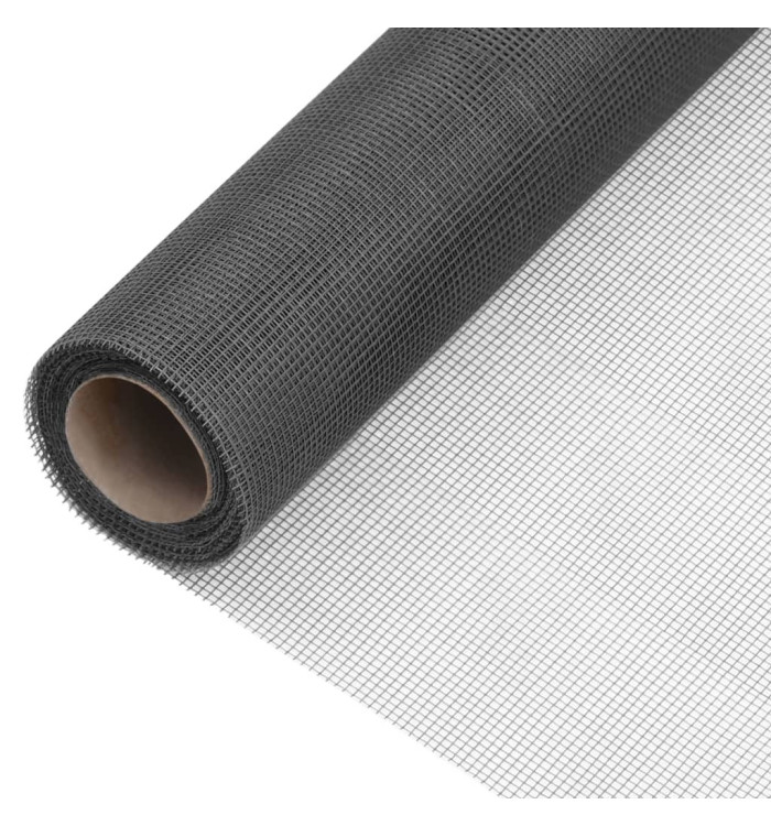 Écran en treillis Fibre de verre 112x500 cm Noir | Mobilier & Déco
