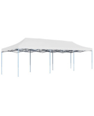 Tente de réception pliable 3x9 m Blanc | Mobilier & Déco