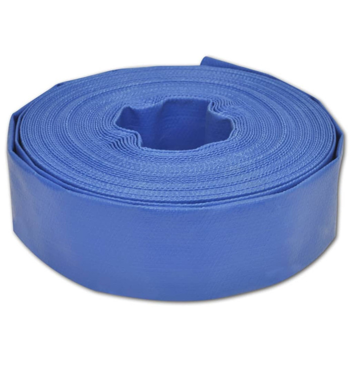 Tuyau plat 25 m 1,5" PVC | Mobilier & Déco