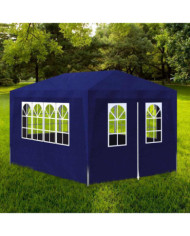 Tente de réception 3x4 m Bleu | Mobilier & Déco
