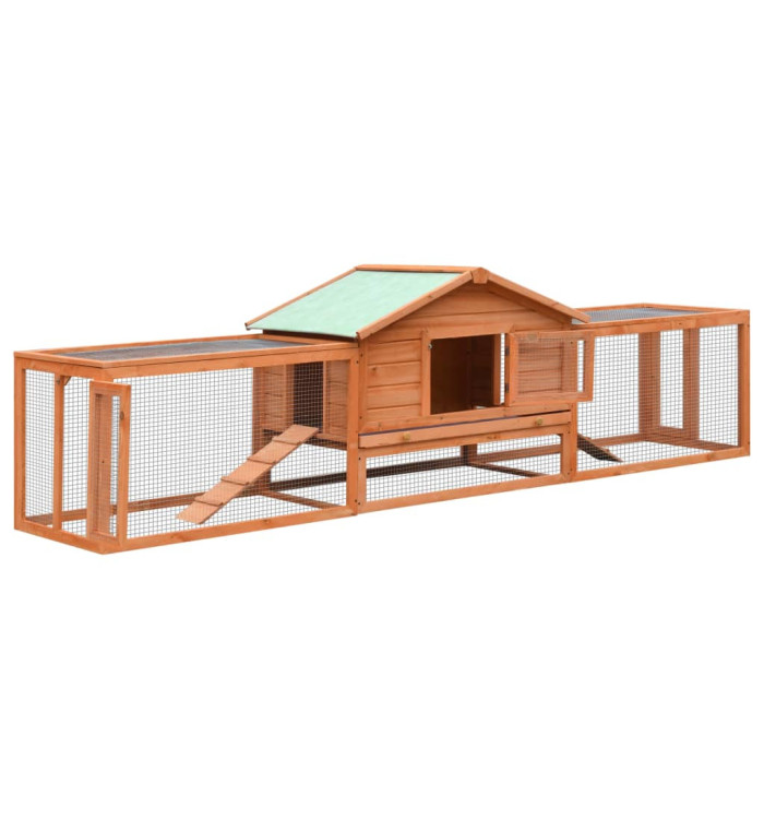 Clapier Pin massif et sapin 310x70x87 cm | Mobilier & Déco