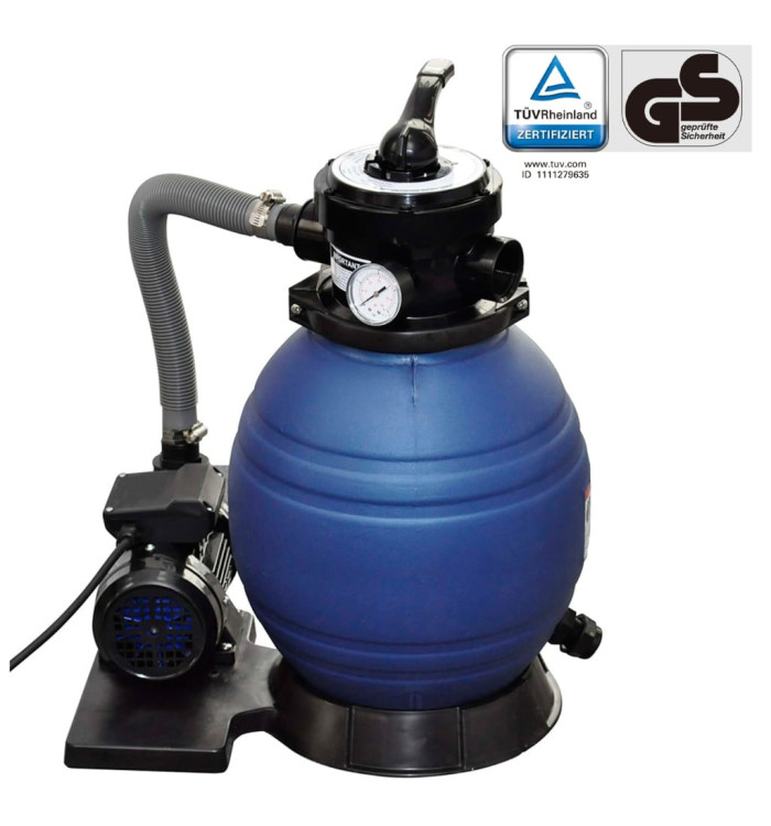 Pompe à filtre à sable 400 W 11000 l/h | Mobilier & Déco