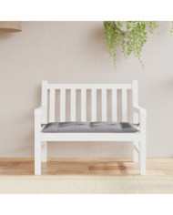 Coussin de banc de jardin gris 100x50x7 cm tissu oxford | Mobilier & Déco